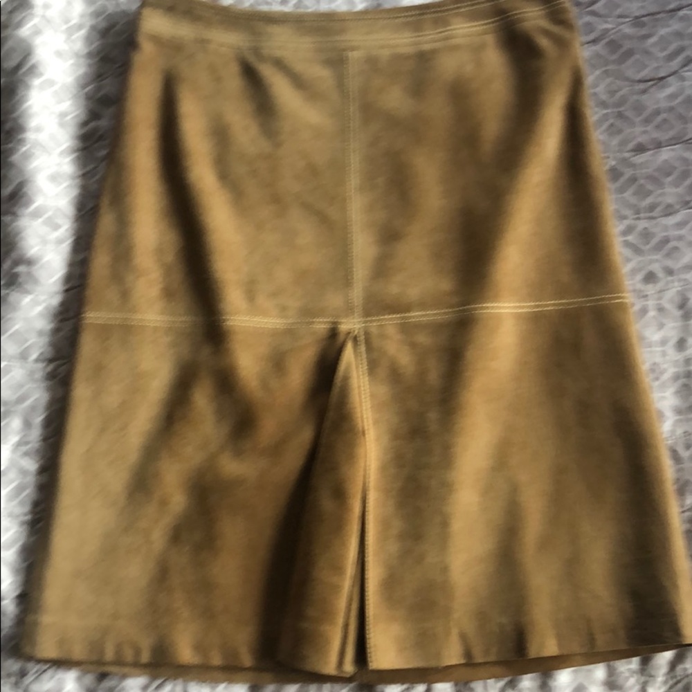 Vintage Ann Taylor Suede Skirt